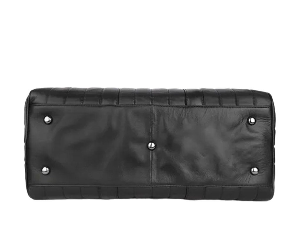 本革ショートトラベルバッグ