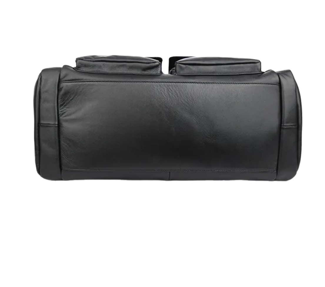 欧美レトロ本革荷物バッグジムバッグ