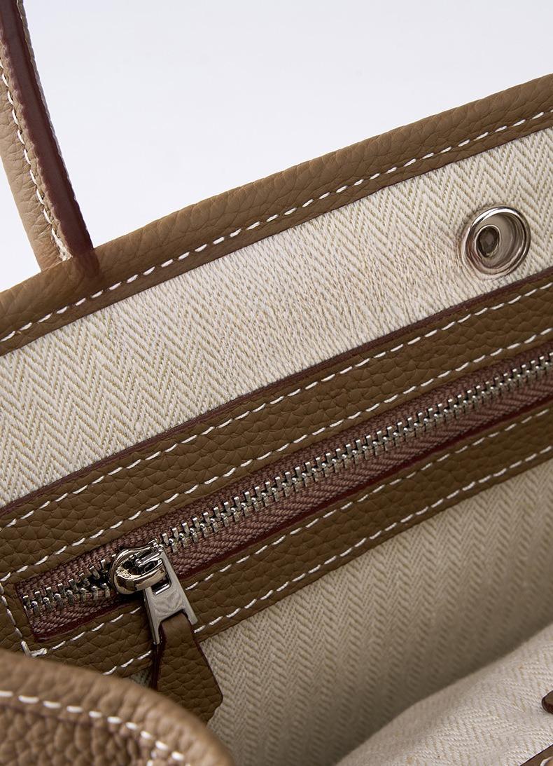 子袋付きの多機牛革バッグ|本革ハンドバッグ｜斜め掛けバッグ｜2本のショルダーストラップが付属しています