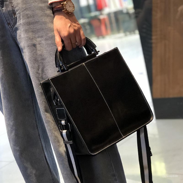 牛革ビジネスバッグ|ハンドバッグ|牛革肩がけかばん|トートバッグ