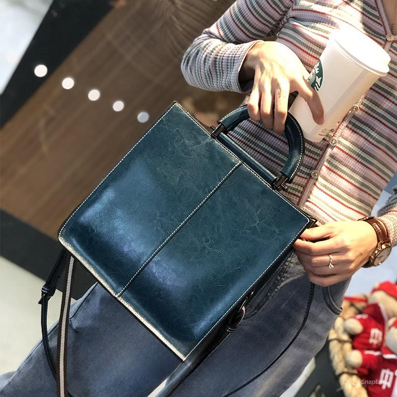 牛革ビジネスバッグ|ハンドバッグ|牛革肩がけかばん|トートバッグ