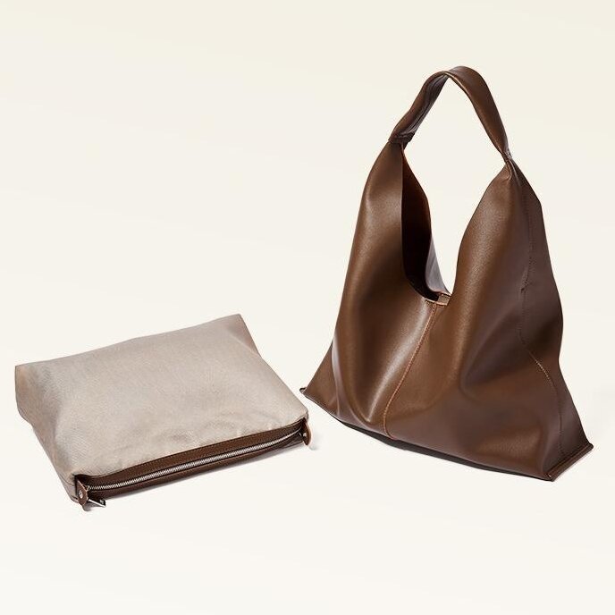 新作 ！•大容量•ソフトな天然牛革トートバッグ • 独立した内袋設計 