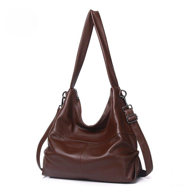 天然牛革トートバッグ |大容量|片肩バッグ|ショルダーバッグ|レザーバッグ