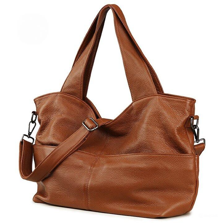 新作！•【粋】シリーズ•カラメル|黒|2色•3WAY•天然牛革トートバッグ •ユニセックス•大容量