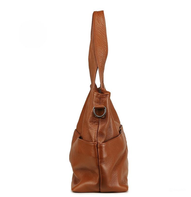 新作！•【粋】シリーズ•カラメル|黒|2色•3WAY•天然牛革トートバッグ •ユニセックス•大容量