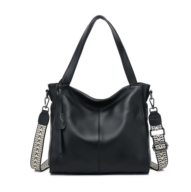 おしゃれで素敵！グレー|黒|茶|3色•3WAY•植物鞣し牛革ハンドバッグ•牛革トートバッグ