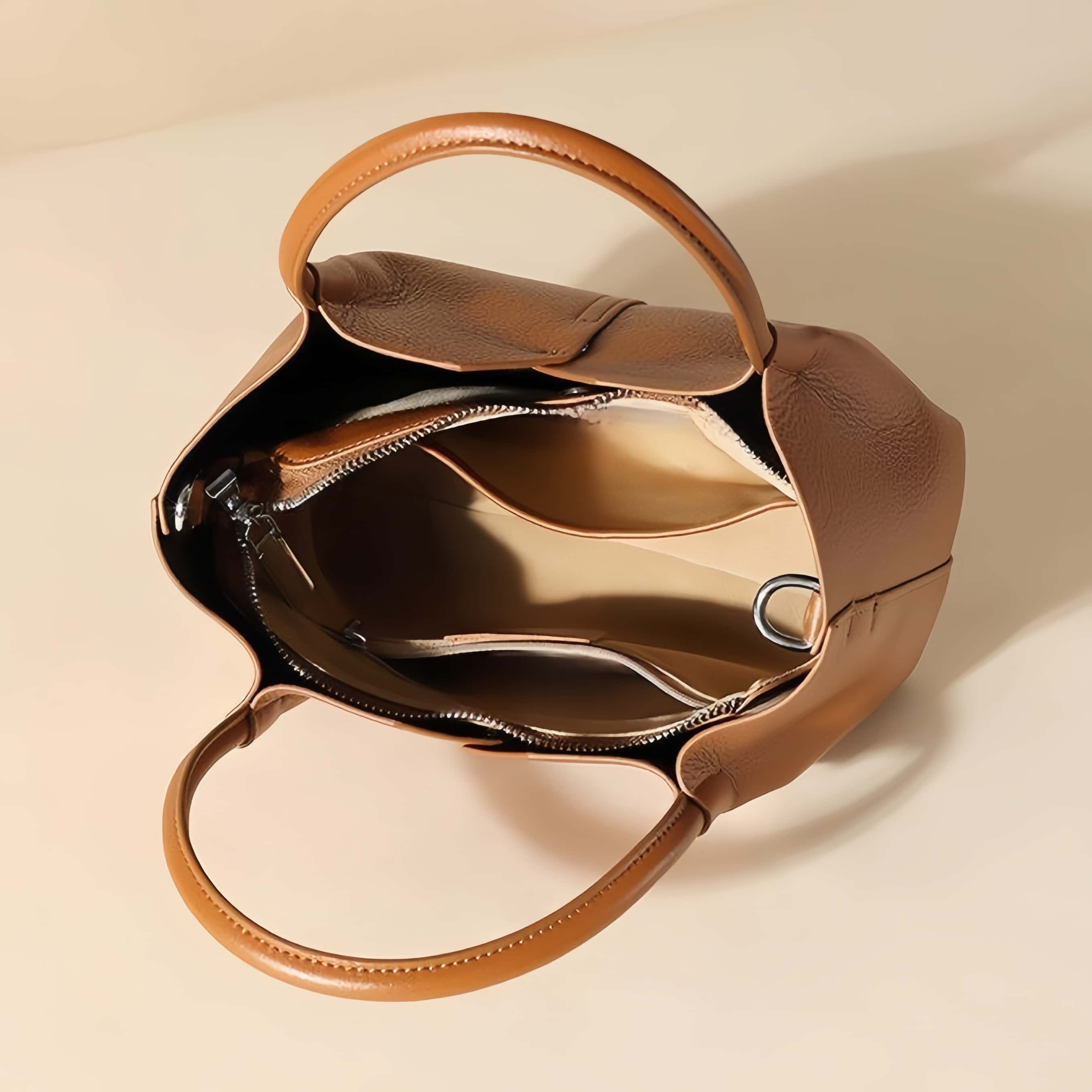 細部にわたって美し ！•3WAY•4色•牛革ハンドバッグ•本革ショルダーバッグ• 斜めショルダーバッグ