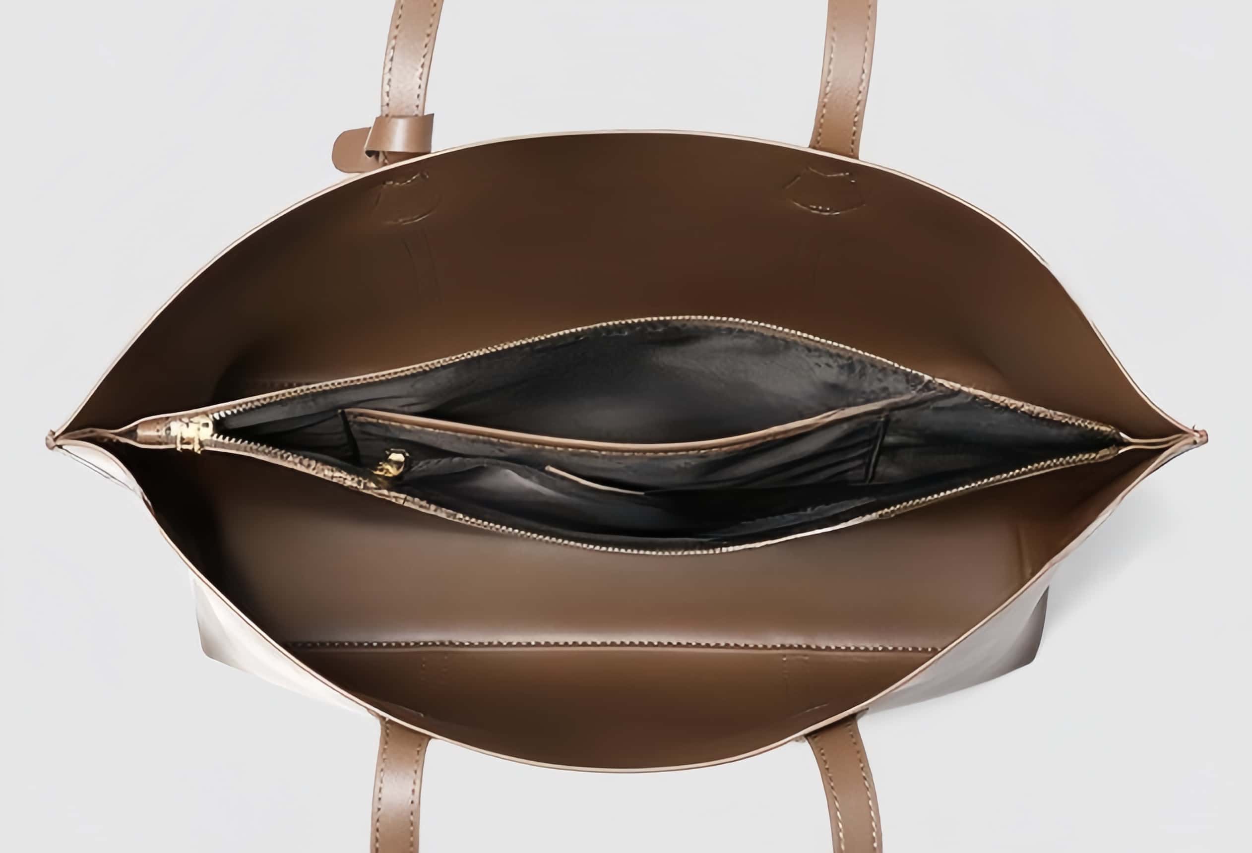 レトロな雰囲気満点 ！♦コーヒー|ベージュ|青|3色♦牛革製トートバッグ♦通勤や集会、旅行に最適♦大容量設計