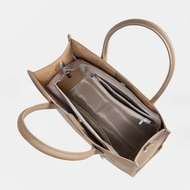 エレガント！グレー|黒|カラメル|3色•3WAY•天然の厚みのある柔らかい牛革ハンドバッグ•牛革肩掛けバッグ