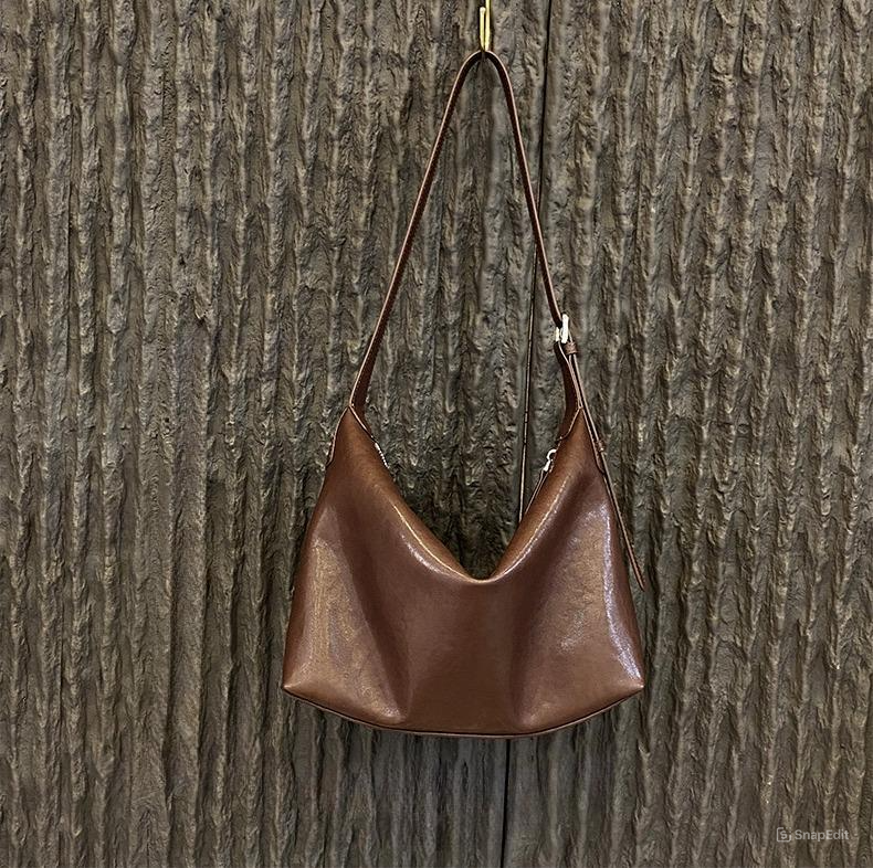 •ファッションリートロ•3色•植物タンニン製の牛革トートバッグ •牛革ハンドバッグ•