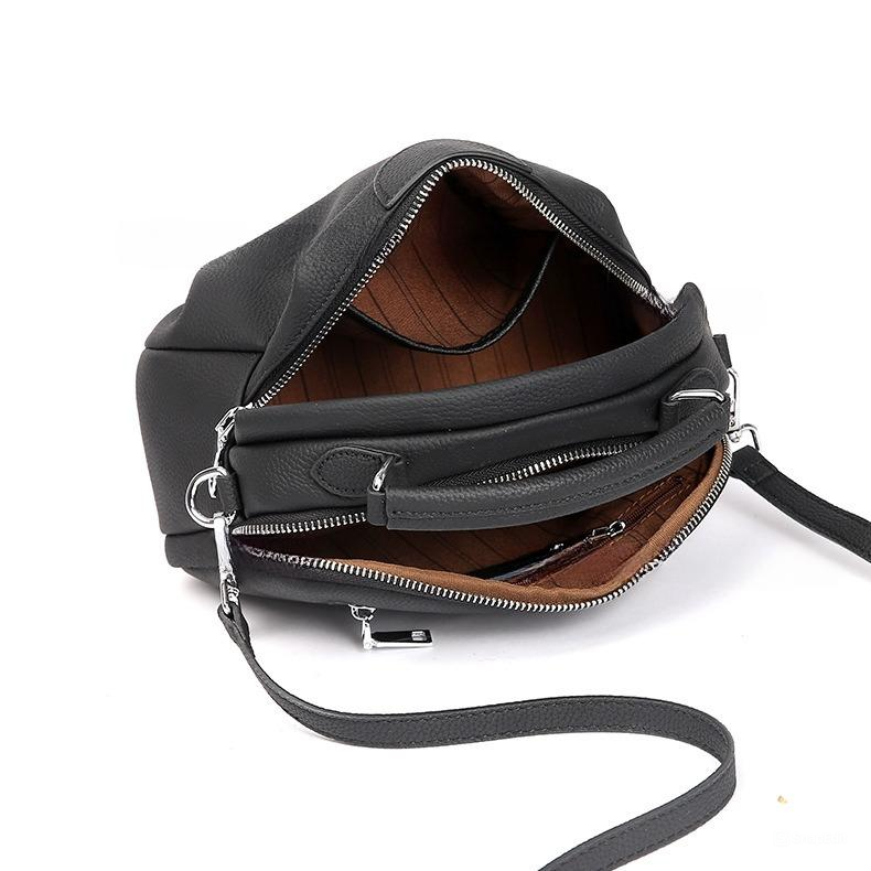 3WAY•3色•天然牛革ハンドバッグ•牛革ショルダーバッグ