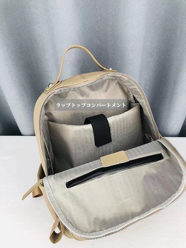 新作•トレンディ!•厚みのある柔らかい牛革リュックサック