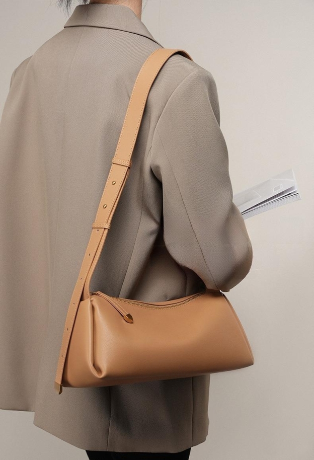 黒|カラメル|緑|3色•天然牛革ショルダーバッグ• 牛革肩がけかばんバッグ