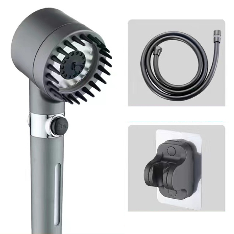 German multifunctional massage one-touch pressure-adjustable showerhead