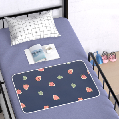 Menstrual period waterproof washable pad female leak-proof baby changing pad double-sided