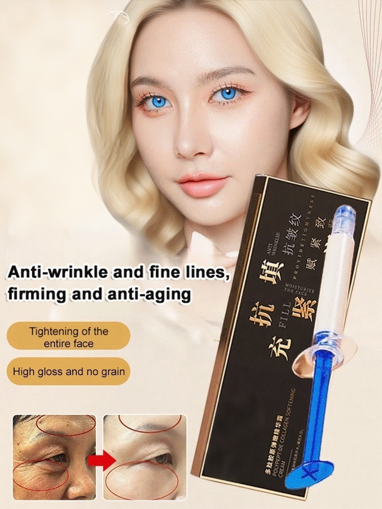 Peptide needle-filled collagen cream