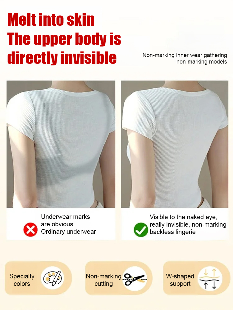 Noble-style floral satin seamless bra