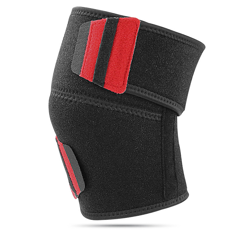 Sports compression shock-absorbing self-adhesive patellar knee brace