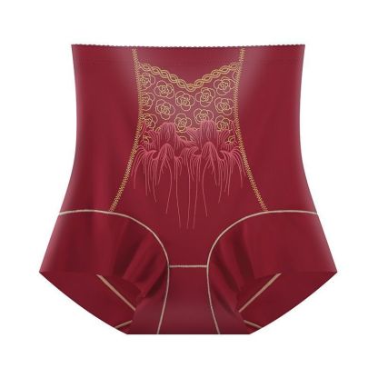 High-waisted, lightweight, body-slimming, hip-lifting, seamless tummy-control pants