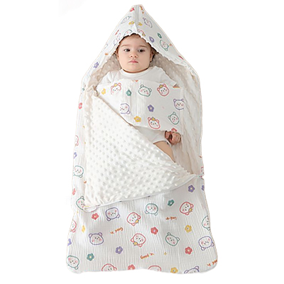 Baby anti-kick quilt beanie sleeping bag