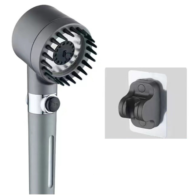 German multifunctional massage one-touch pressure-adjustable showerhead
