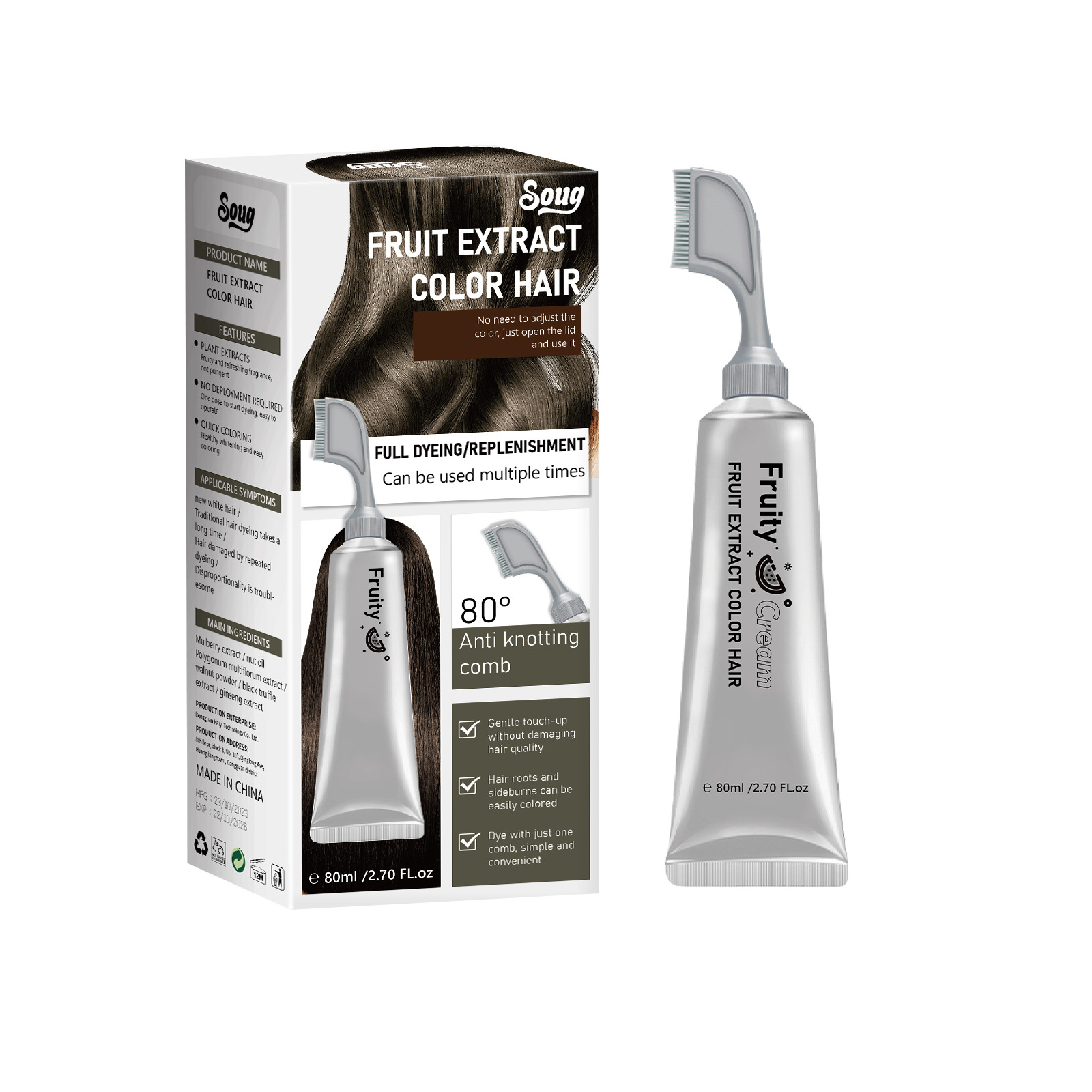 Fruit Extract Hair Dye