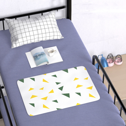 Menstrual period waterproof washable pad female leak-proof baby changing pad double-sided