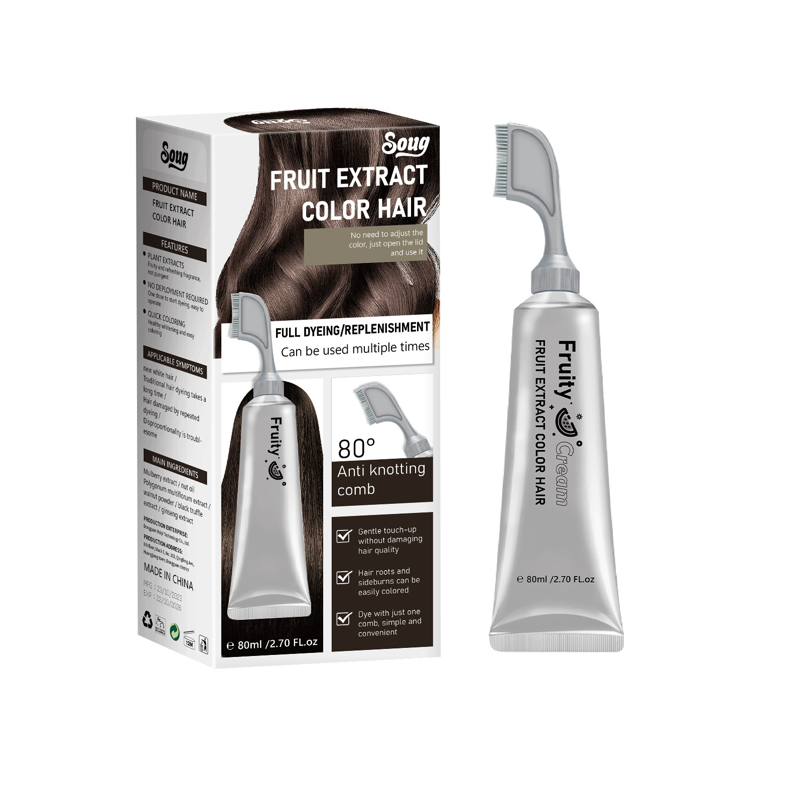 Fruit Extract Hair Dye