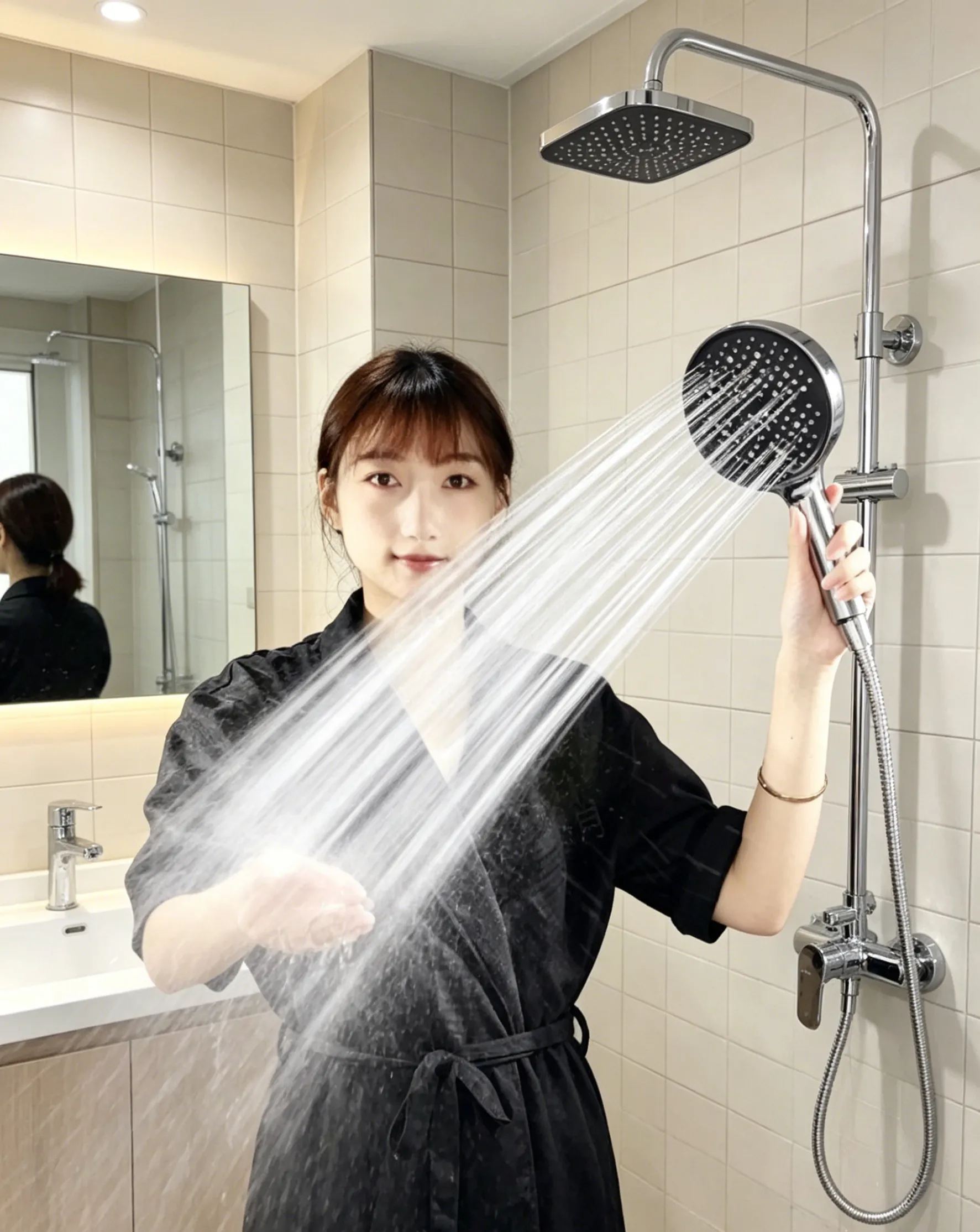 Punch-free super-pressurized shower head