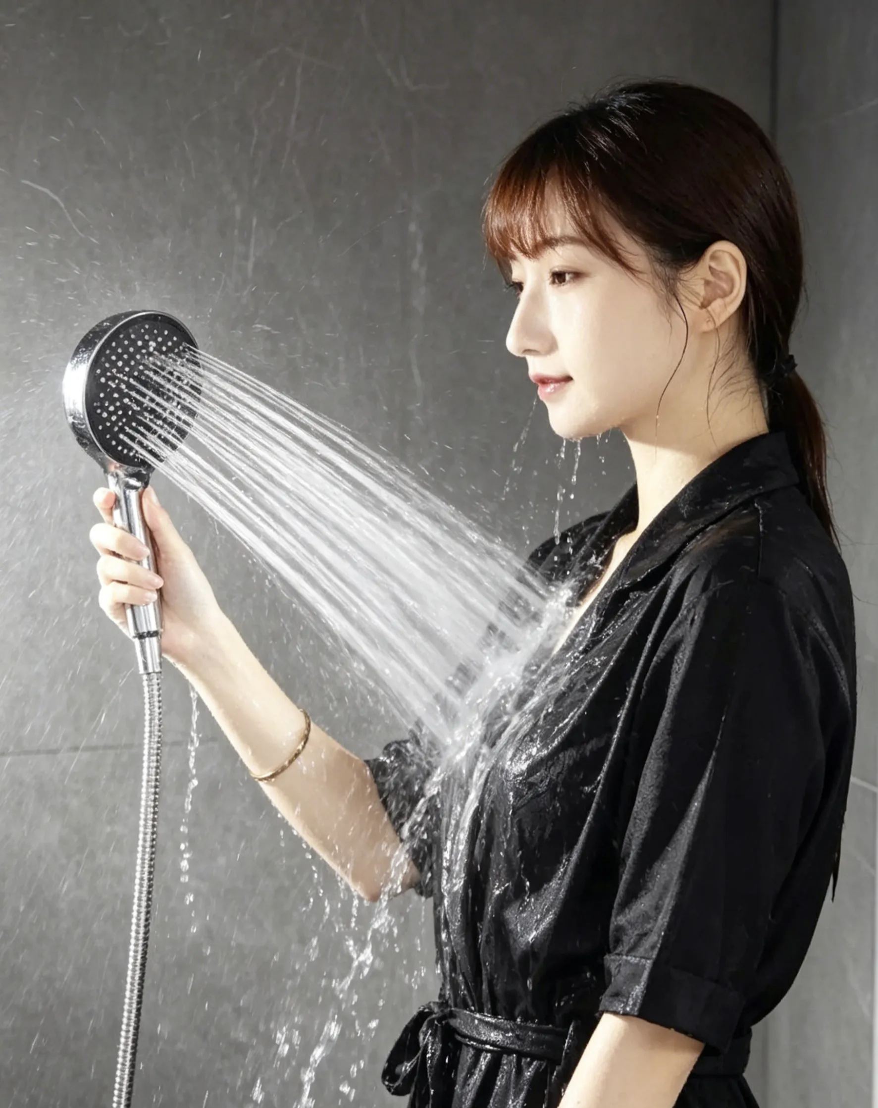 Punch-free super-pressurized shower head
