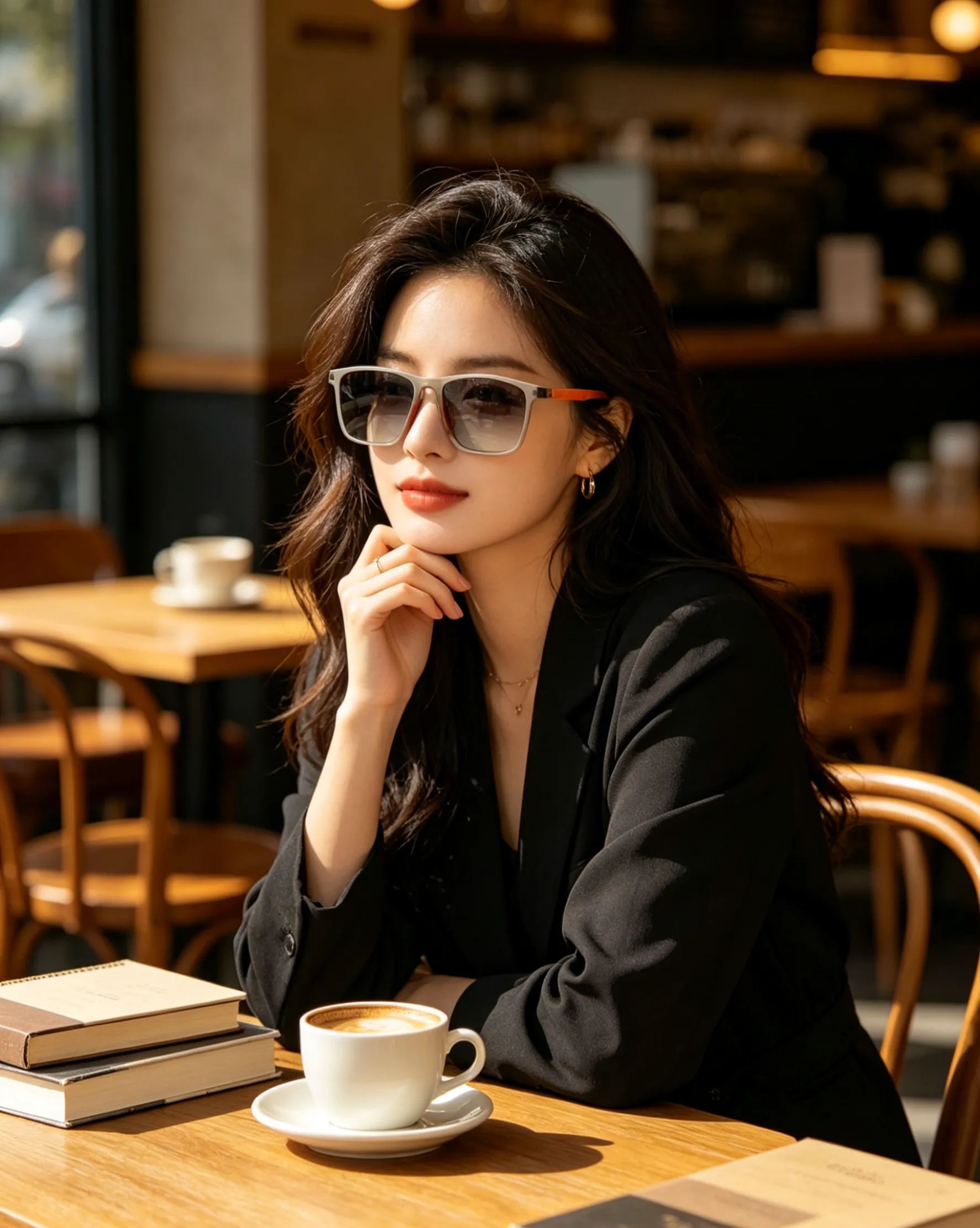 Sports-style 2-in-1 UV-protective photochromic reading glasses