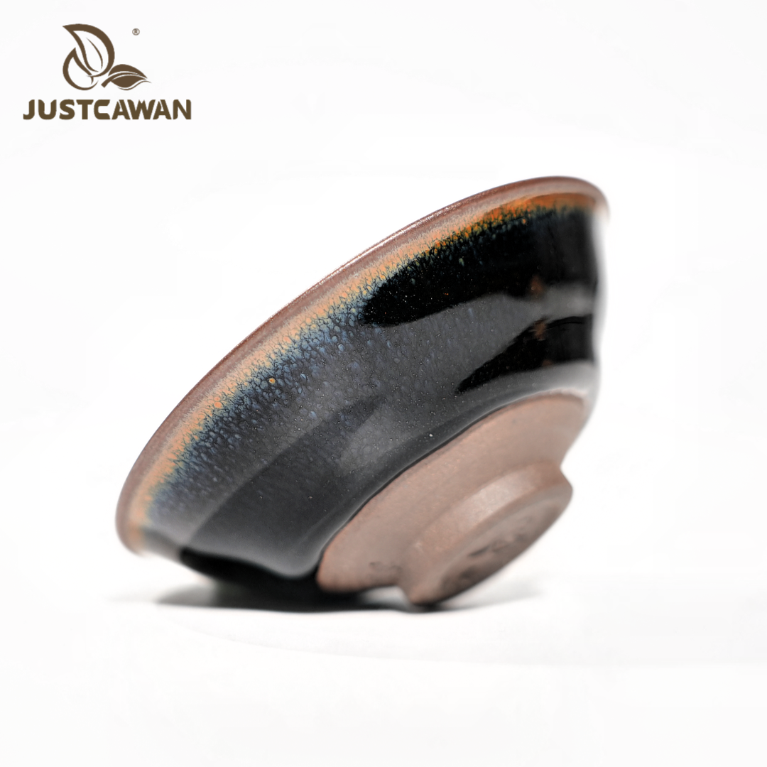 黑釉鹧鸪官帽建盏