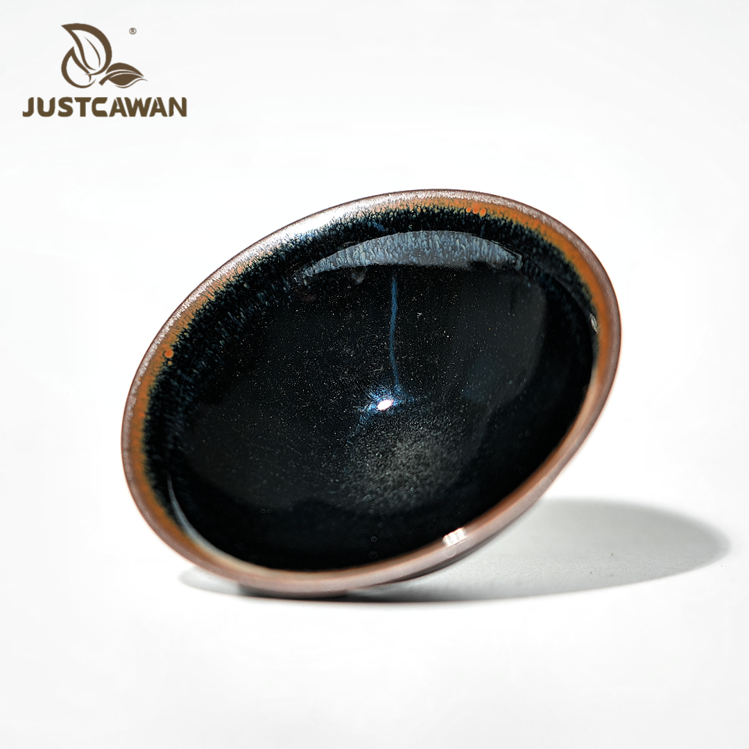 黑釉鹧鸪官帽建盏