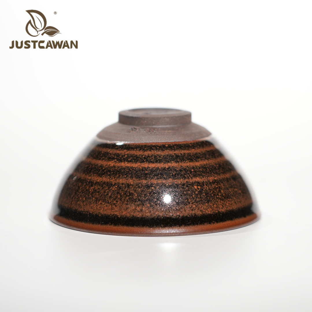 束口酱色釉建盏