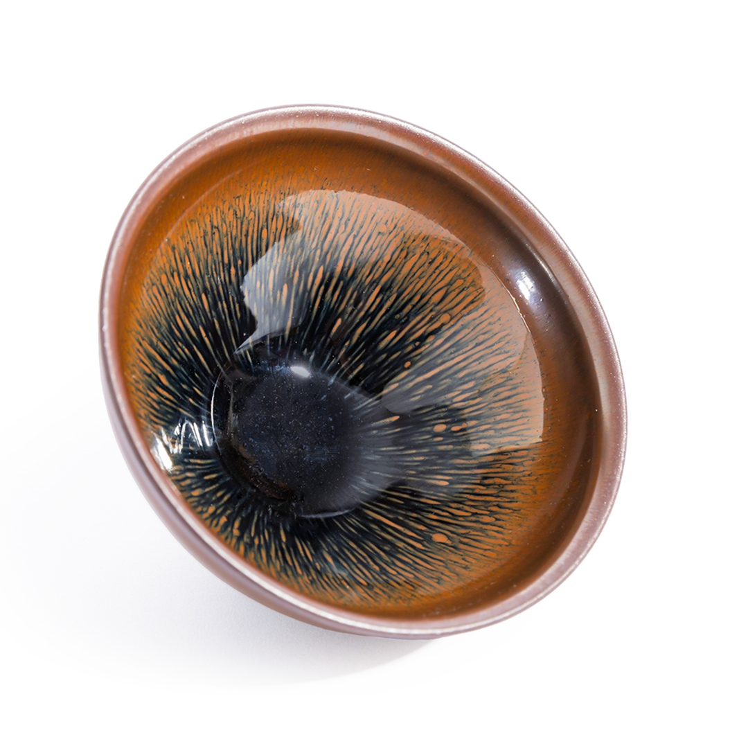 束口金兔毫建盏