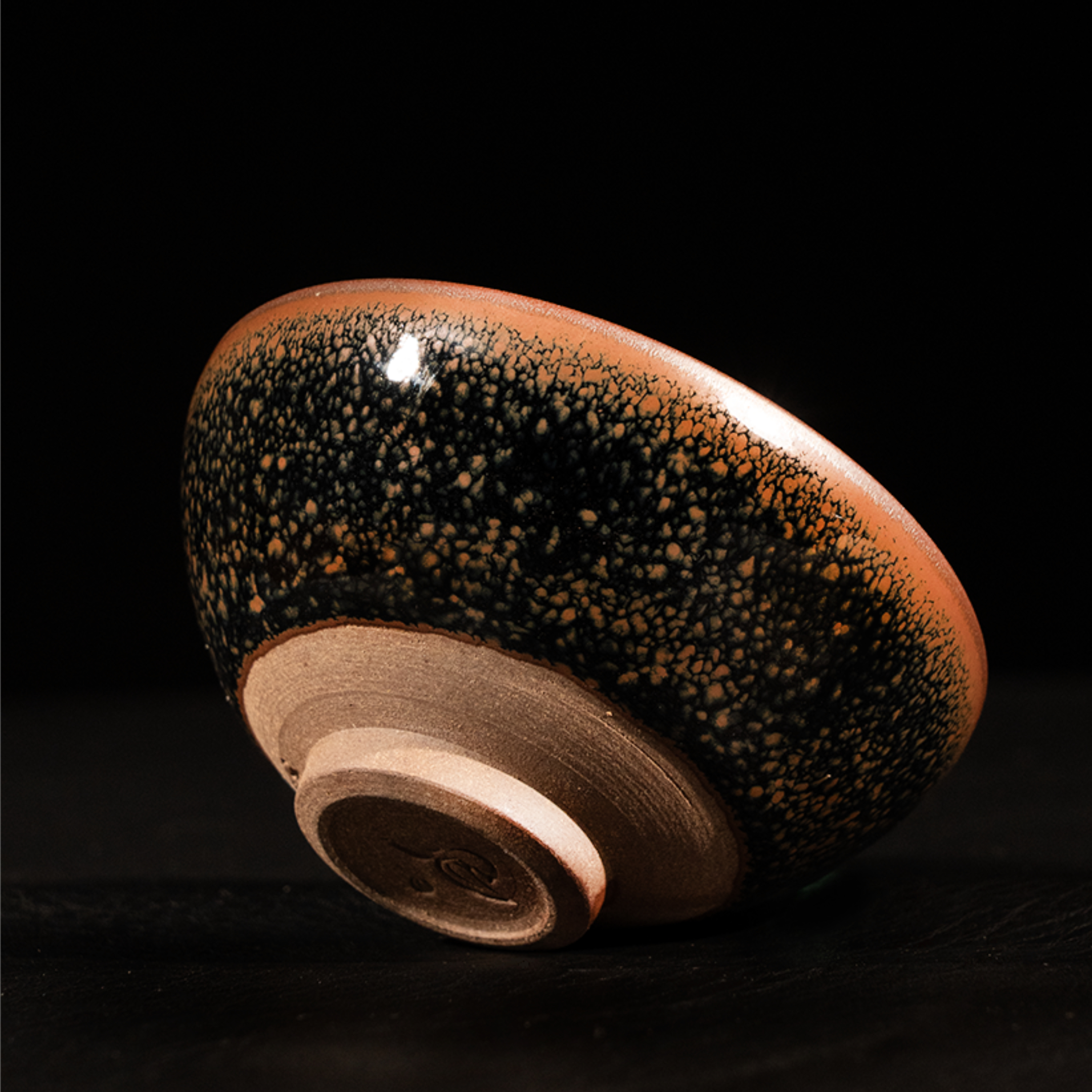 敛口鹧鸪斑建盏