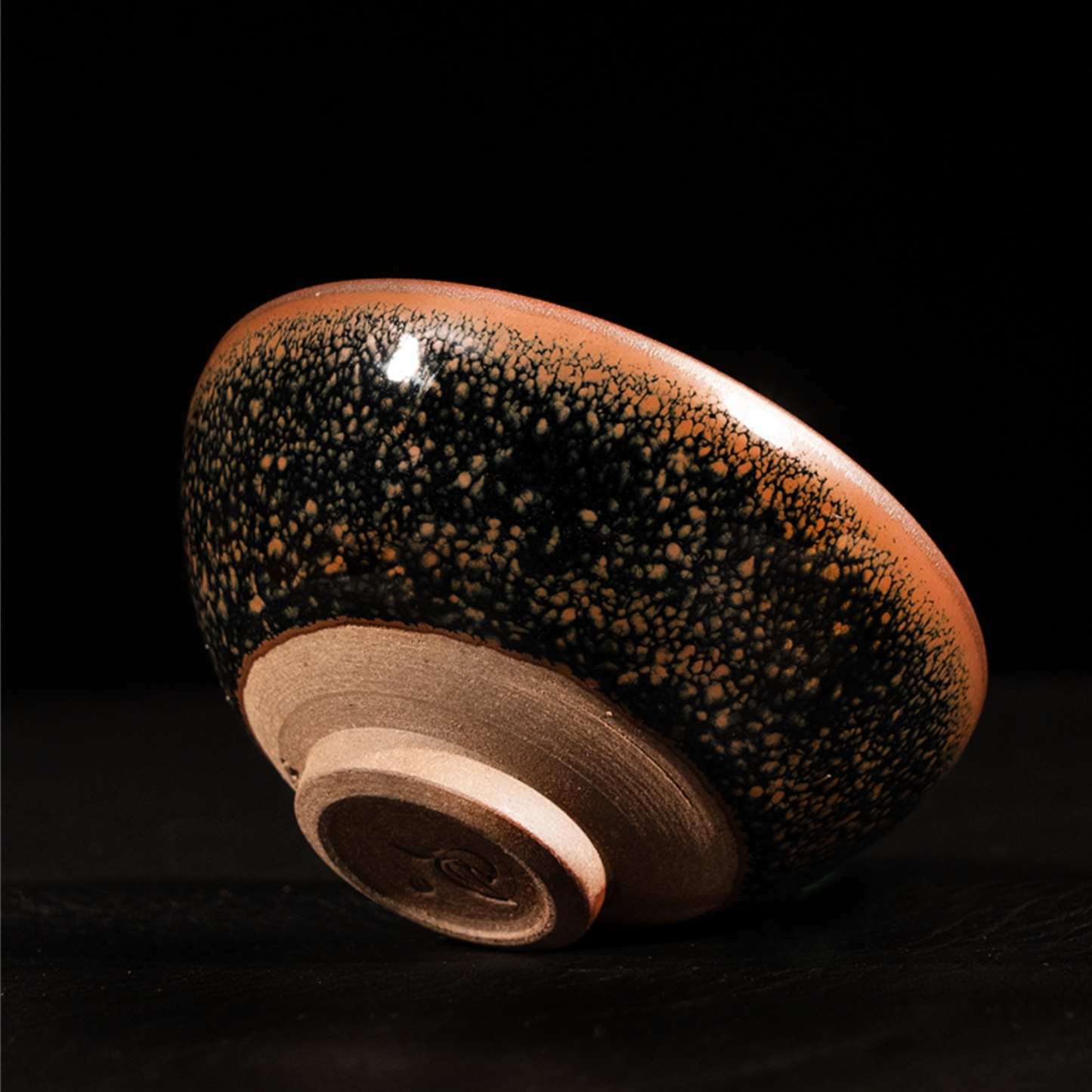 敛口鹧鸪斑建盏