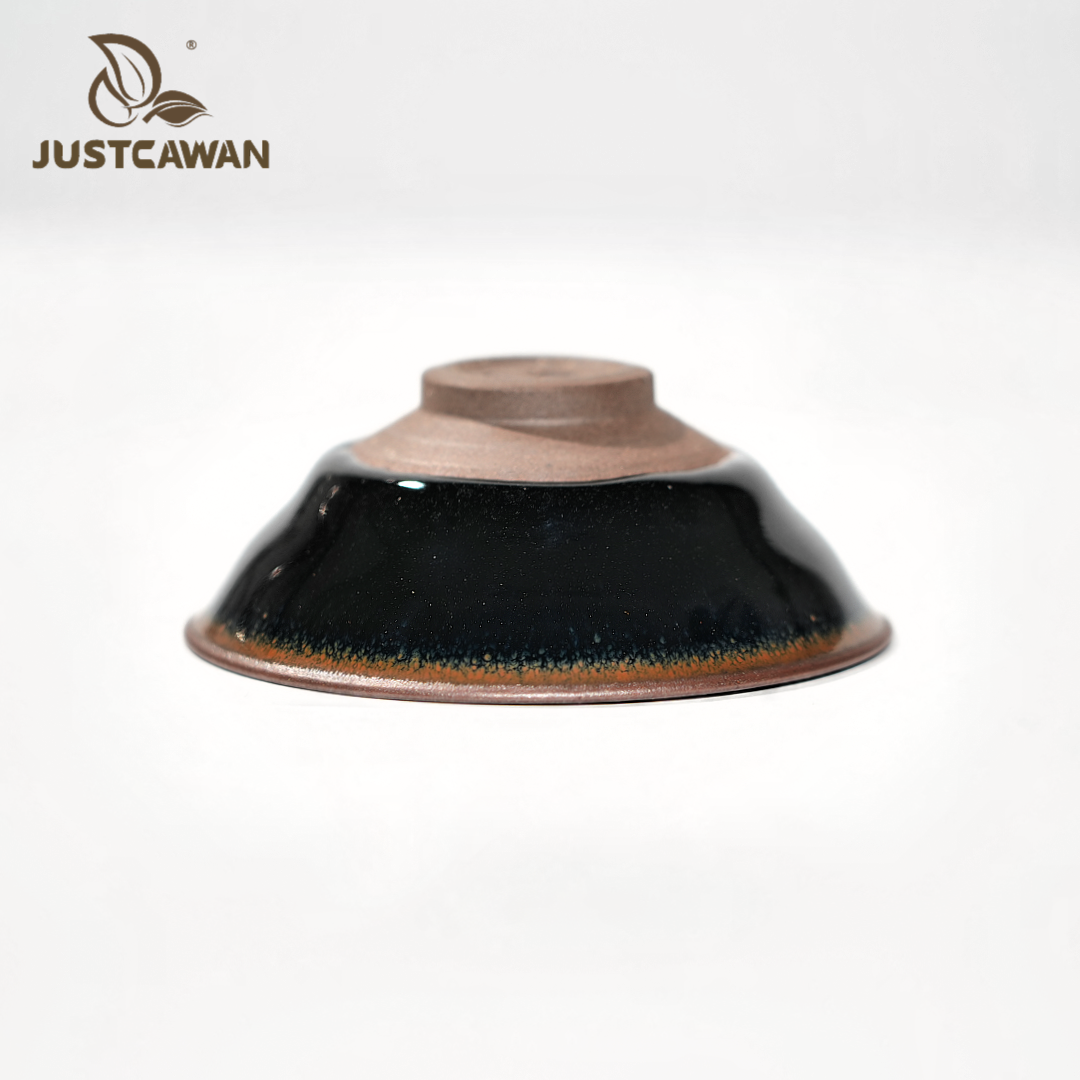 黑釉鹧鸪官帽建盏