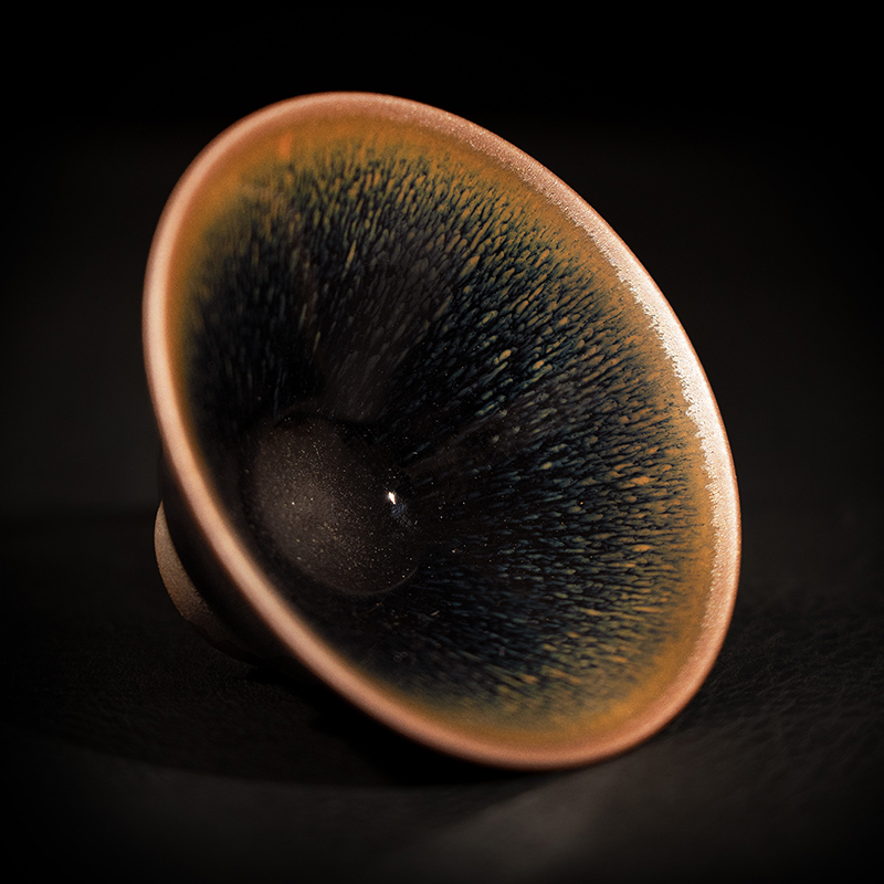 撇口青兔毫建盏