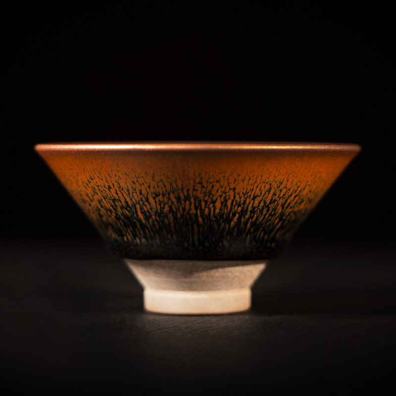 撇口金兔毫建盏