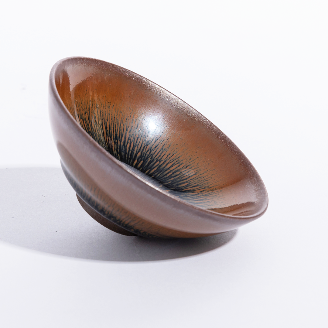 平口金兔毫建盏