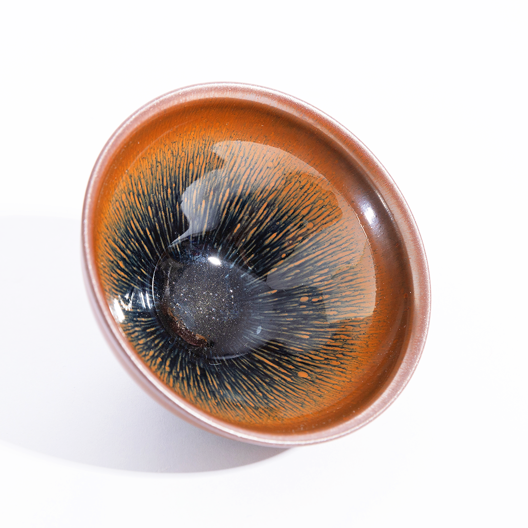 束口金兔毫建盏