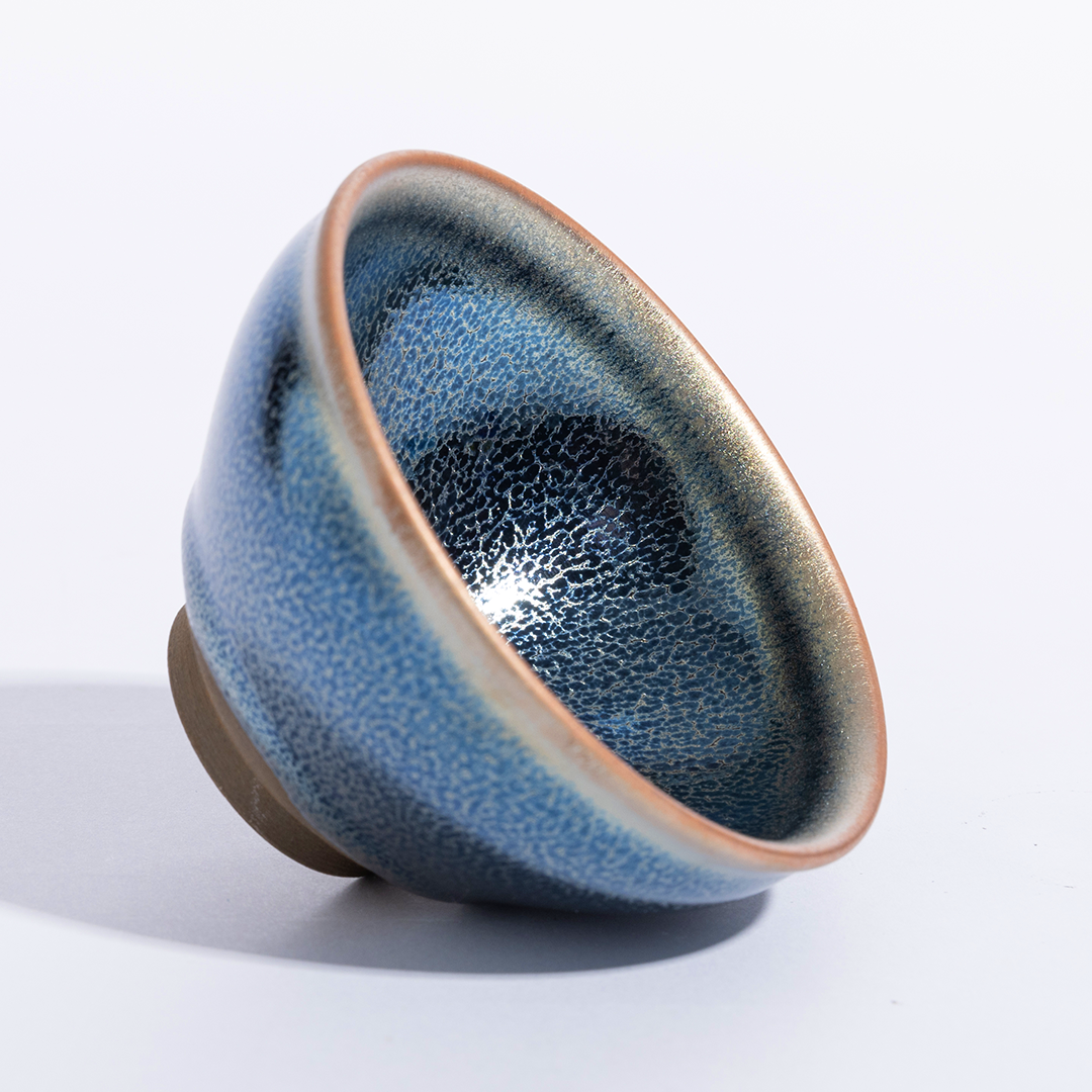 束口蓝麒麟建盏