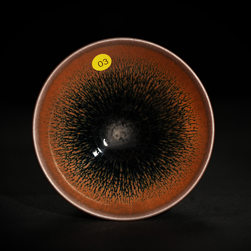 撇口金兔毫建盏