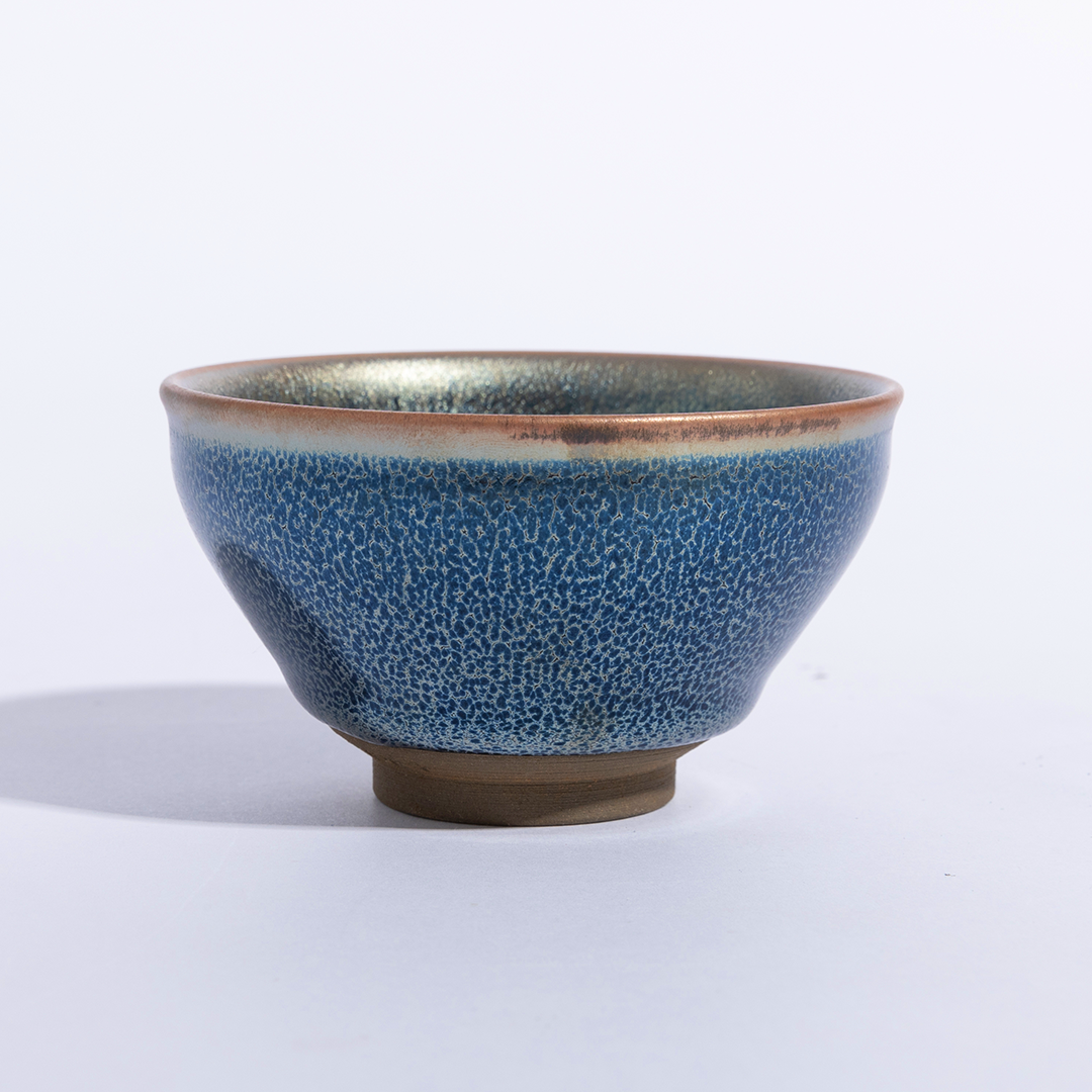 束口蓝麒麟建盏