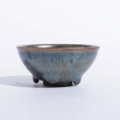 束口蓝兔毫建盏