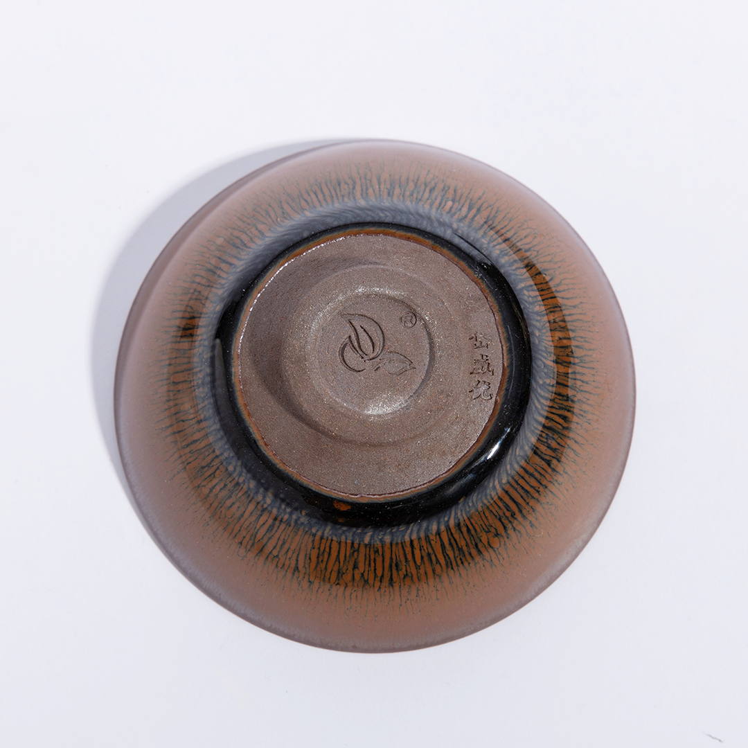 平口金兔毫建盏