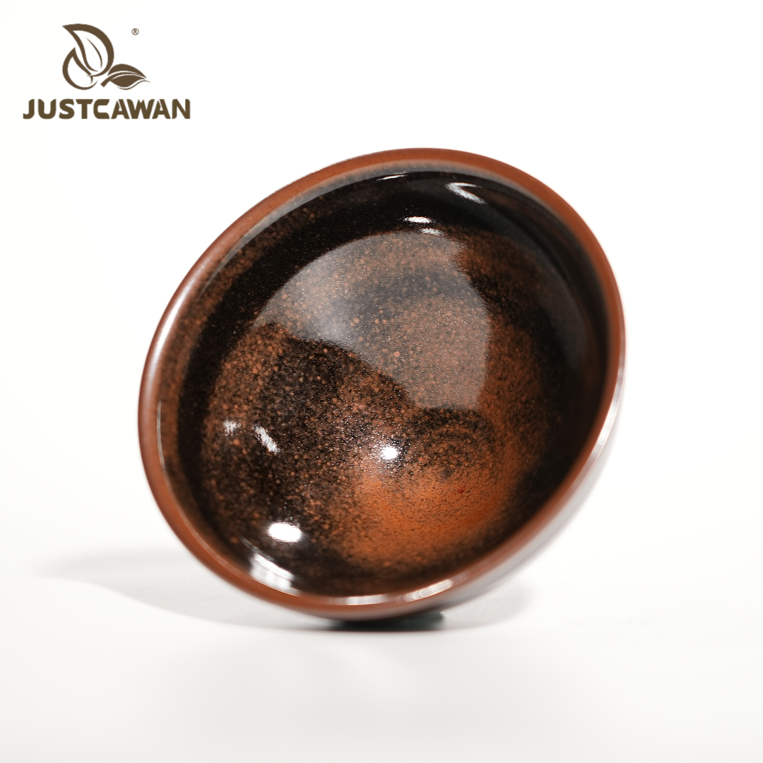 束口酱色釉建盏