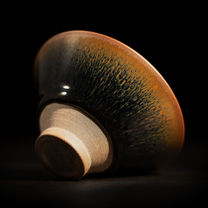 撇口青兔毫建盏