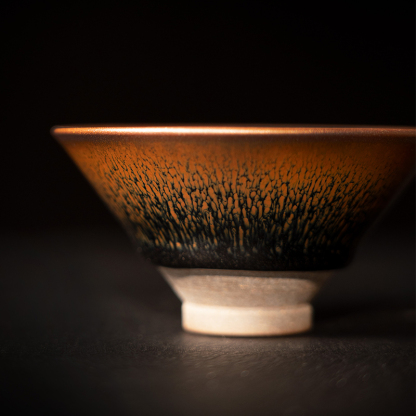 撇口金兔毫建盏